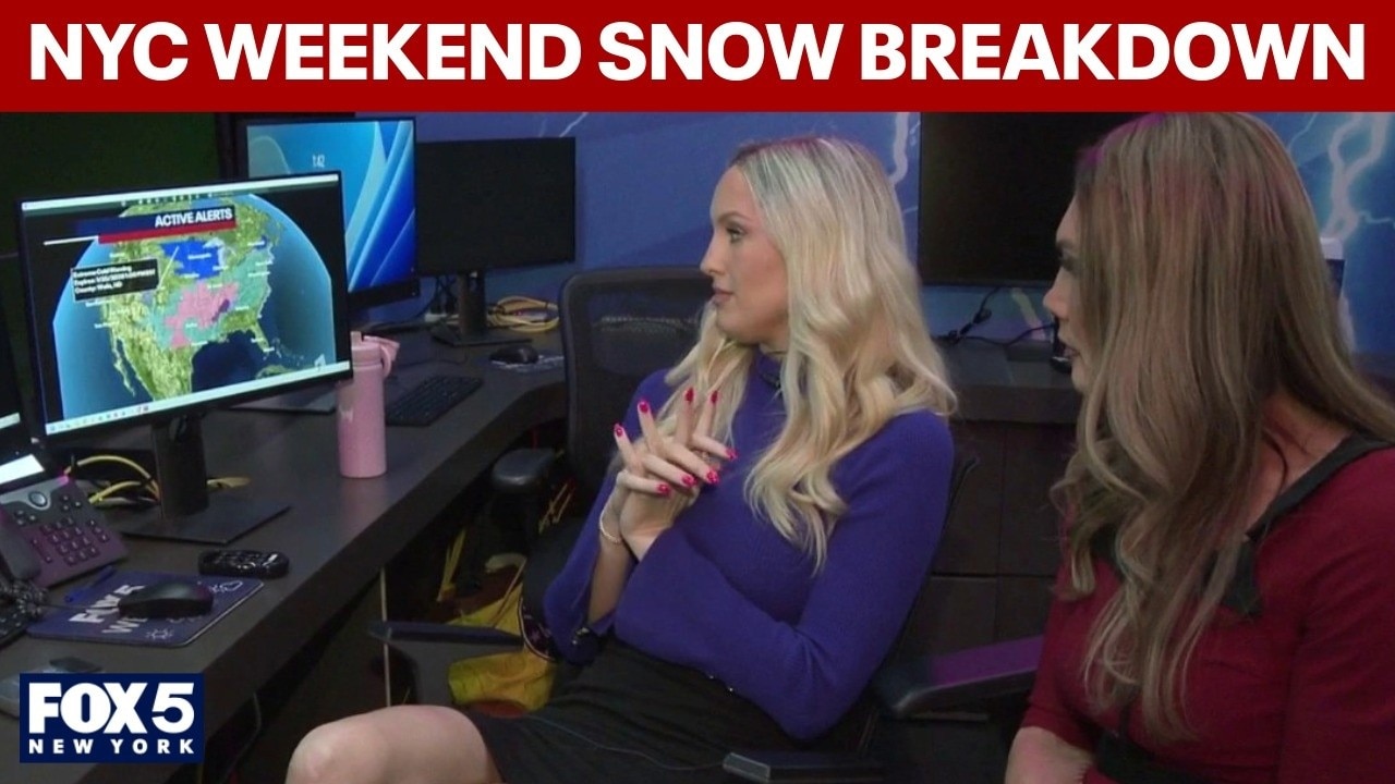 Winter storm watch for NYC | Weekend snow update