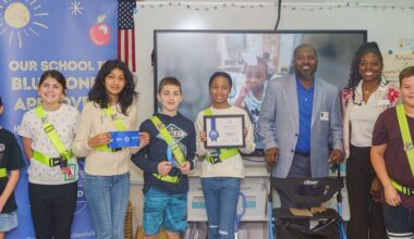 Greenland Pines Elementary earns Blue Zones approval