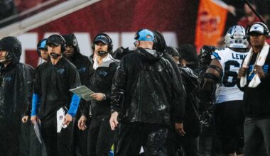 Panthers fall to Bucs, division decided Sunday