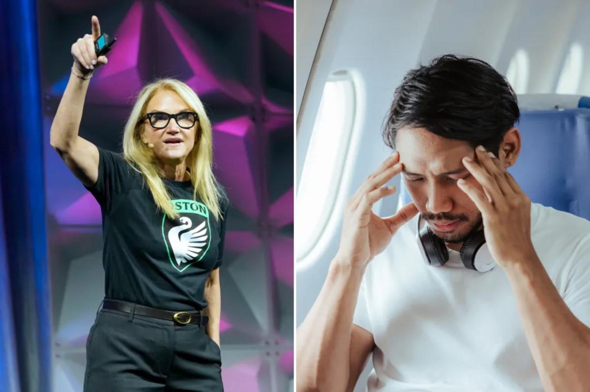 Mel Robbins reveals simple mental trick for easing flight anxiety