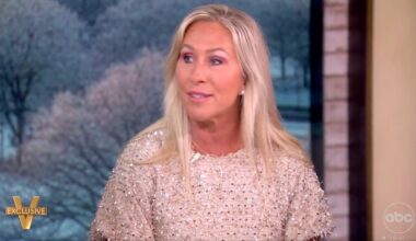 'The View' Audience Member Loudly Laughs at Marjorie Taylor Greene