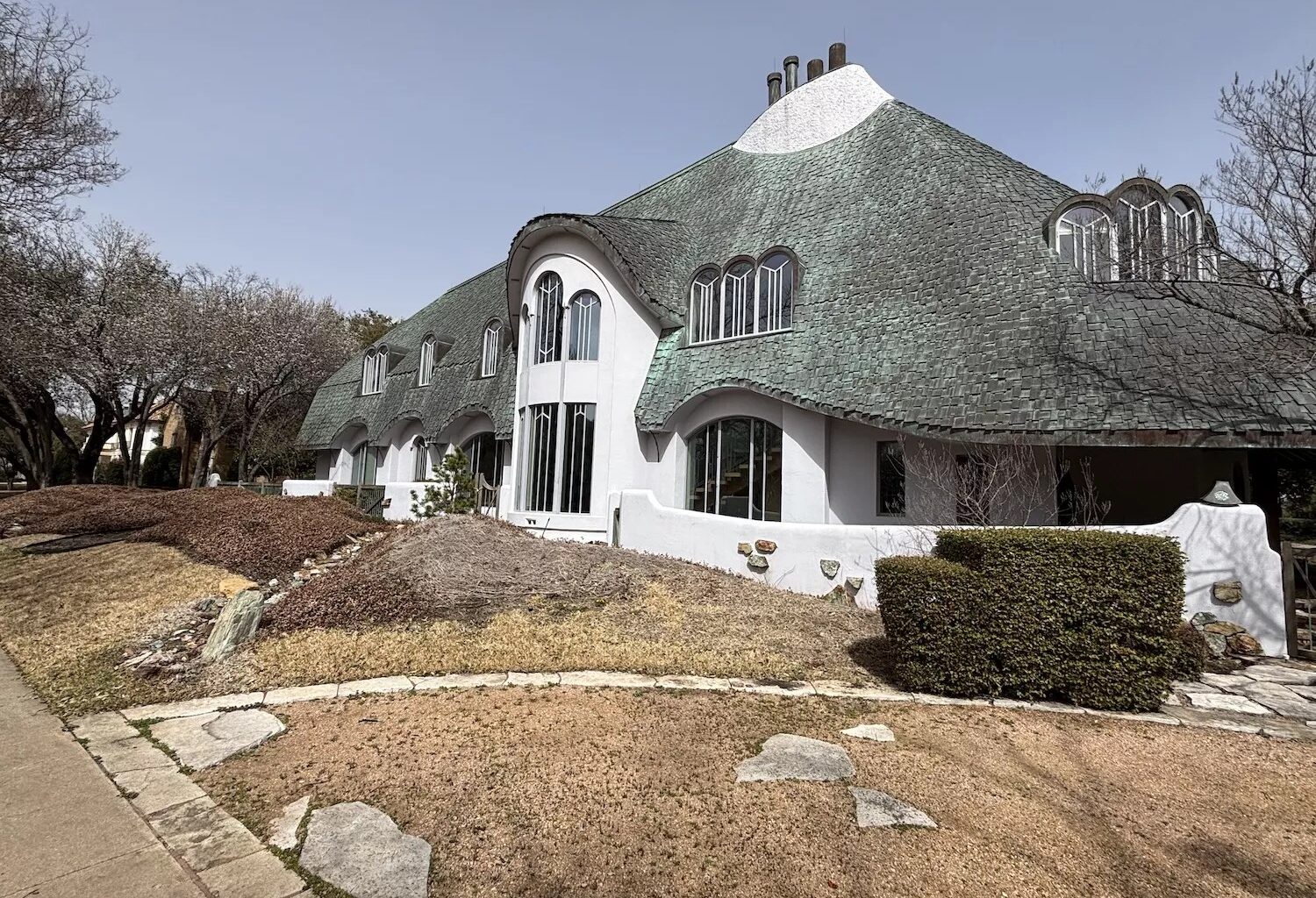 Highland Park Mushroom House Demolished