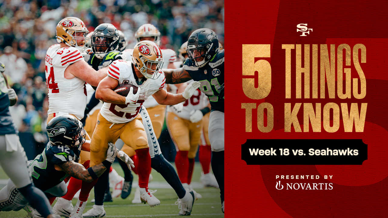 49ers Week 18 Saturday Night Showdown vs. the Seattle Seahawks