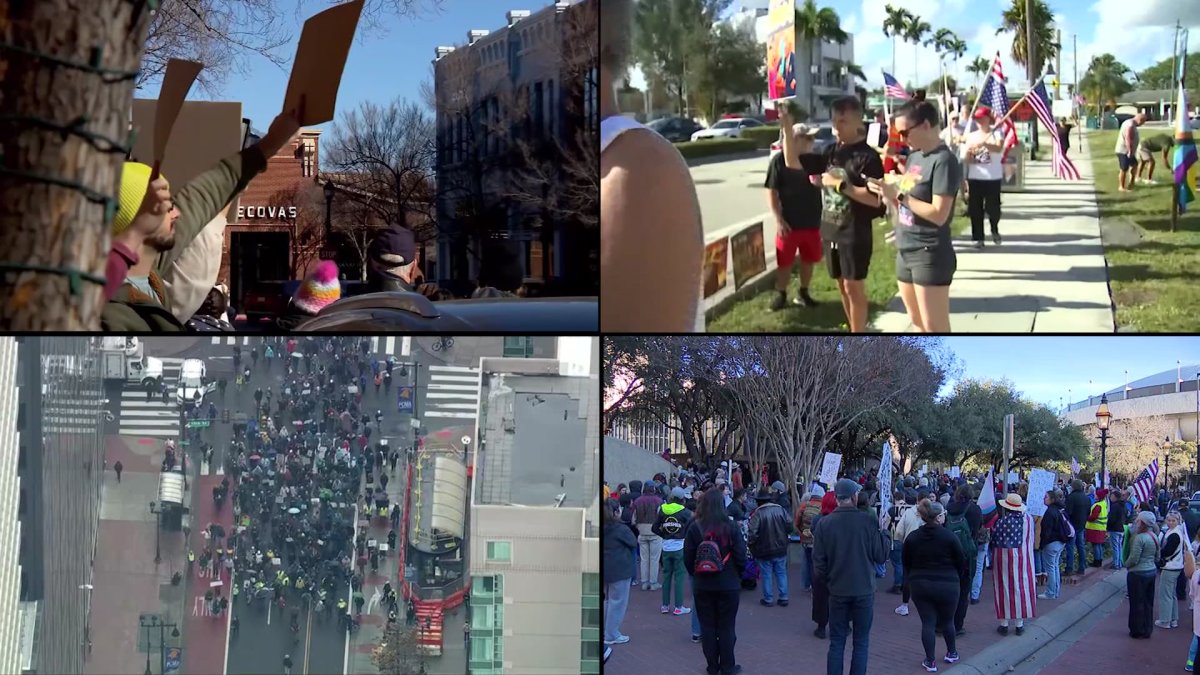 Protesters in North Texas rally after ICE shooting in Minneapolis – NBC 5 Dallas-Fort Worth