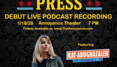 Kat Abughazaleh and Malort And Savior (Guerrilla Press Debut) at Annoyance Theatre and Bar Chicago