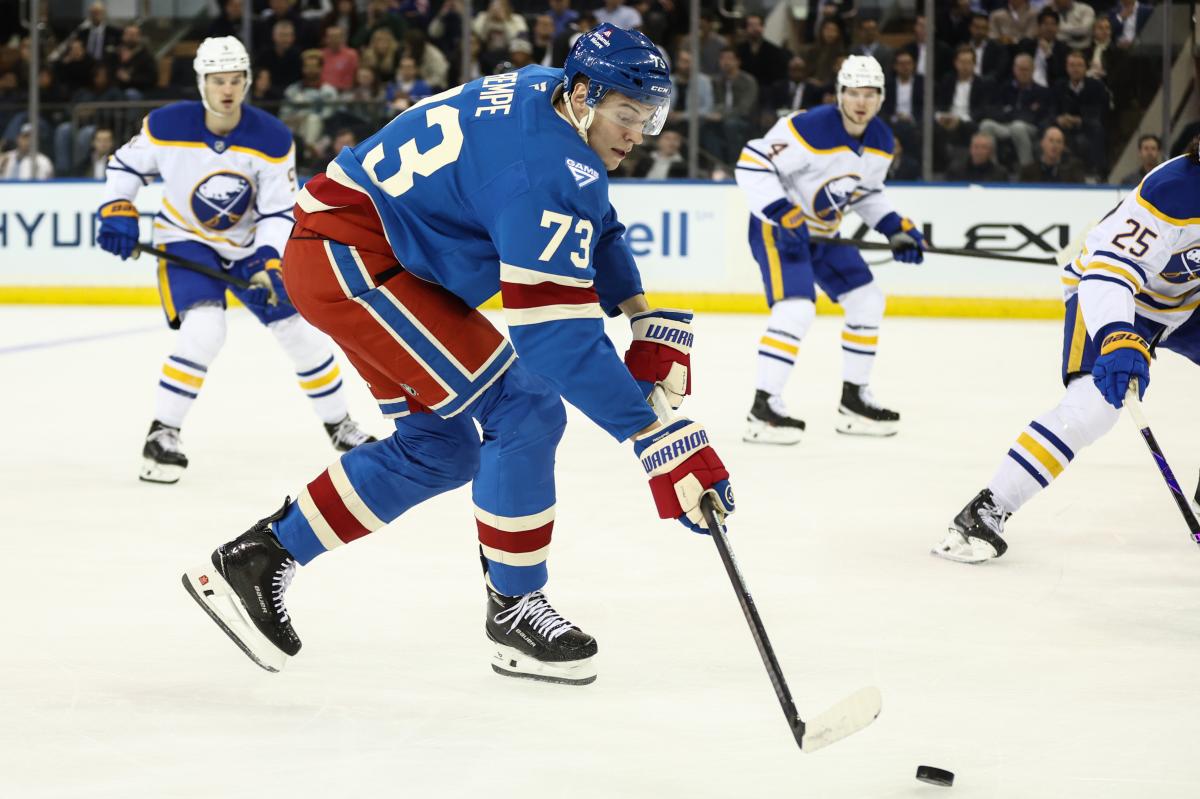 Inside how Matt Rempe's nagging injury has unraveled his Rangers season