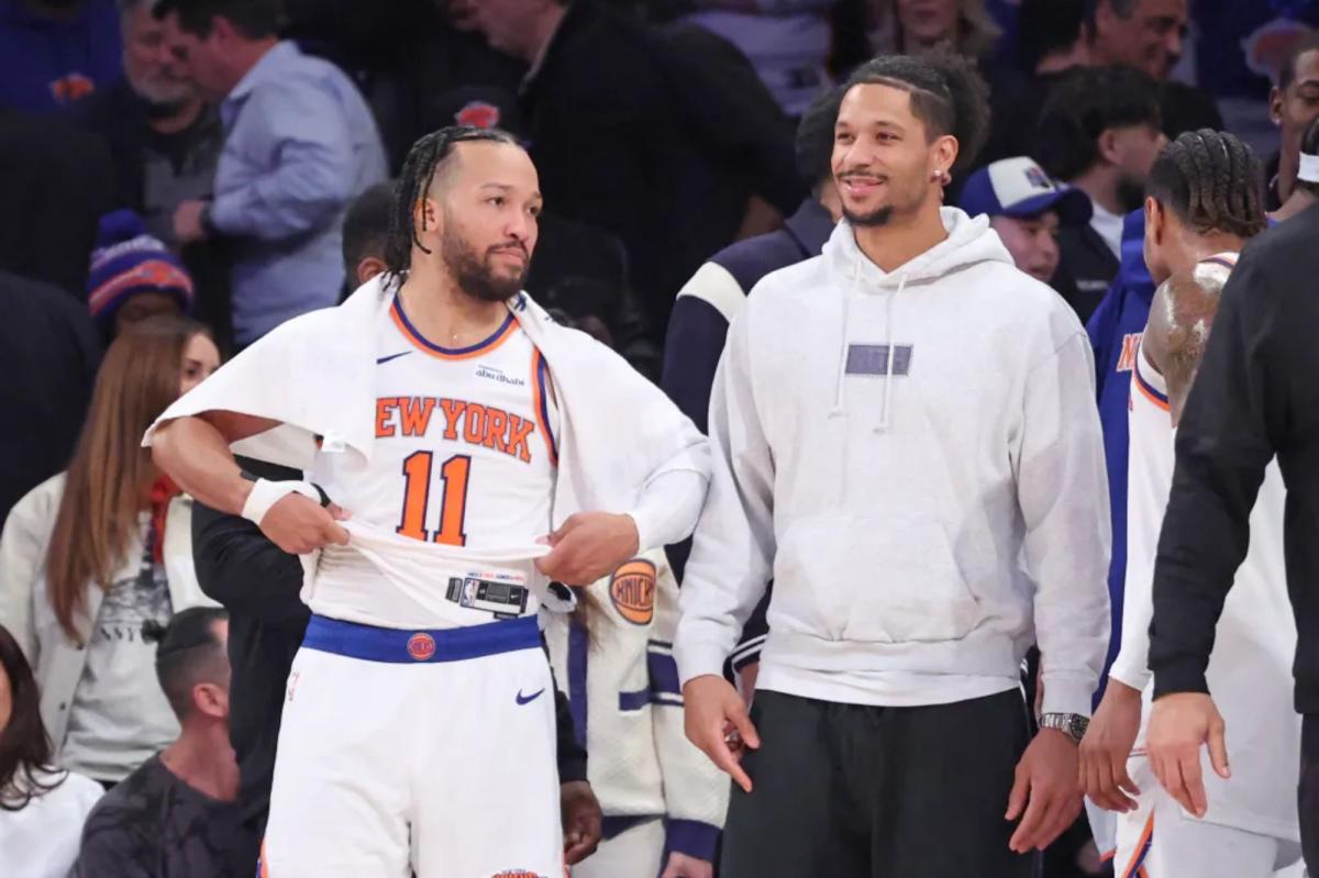 Jalen Brunson, Josh Hart's status iffy ahead of game against ailing Mavericks