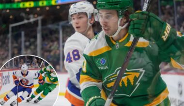 Quinn Hughes offered glimpse into Matthew Schaefer's Islanders future