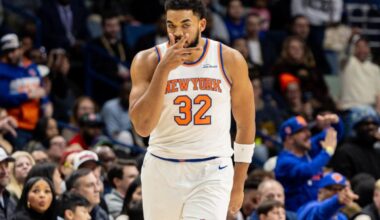 Karl-Anthony Towns misses Knicks loss to Hawks with stomach issue