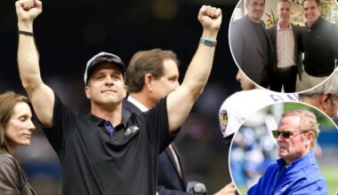 Giants finalize deal to make John Harbaugh head coach