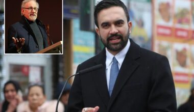 NYC Mayor Zohran Mamdani quietly meets with Steven Spielberg days after inauguration