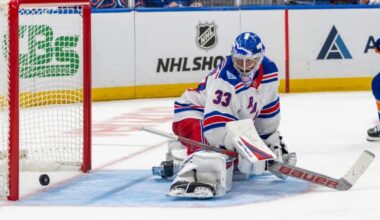 Rangers keep top goalie prospect Dylan Garand in AHL