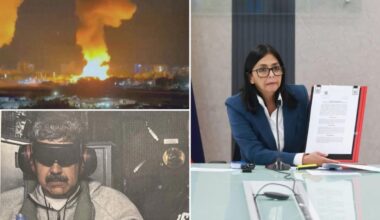 Venezuelan leader Nicolas Maduro, wife ‘captured’ after large-scale strikes