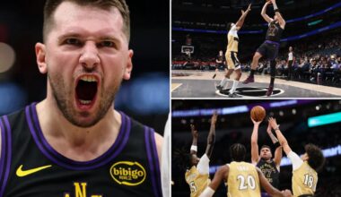 Lakers, Doncic beat Wizards 142-111 Friday night