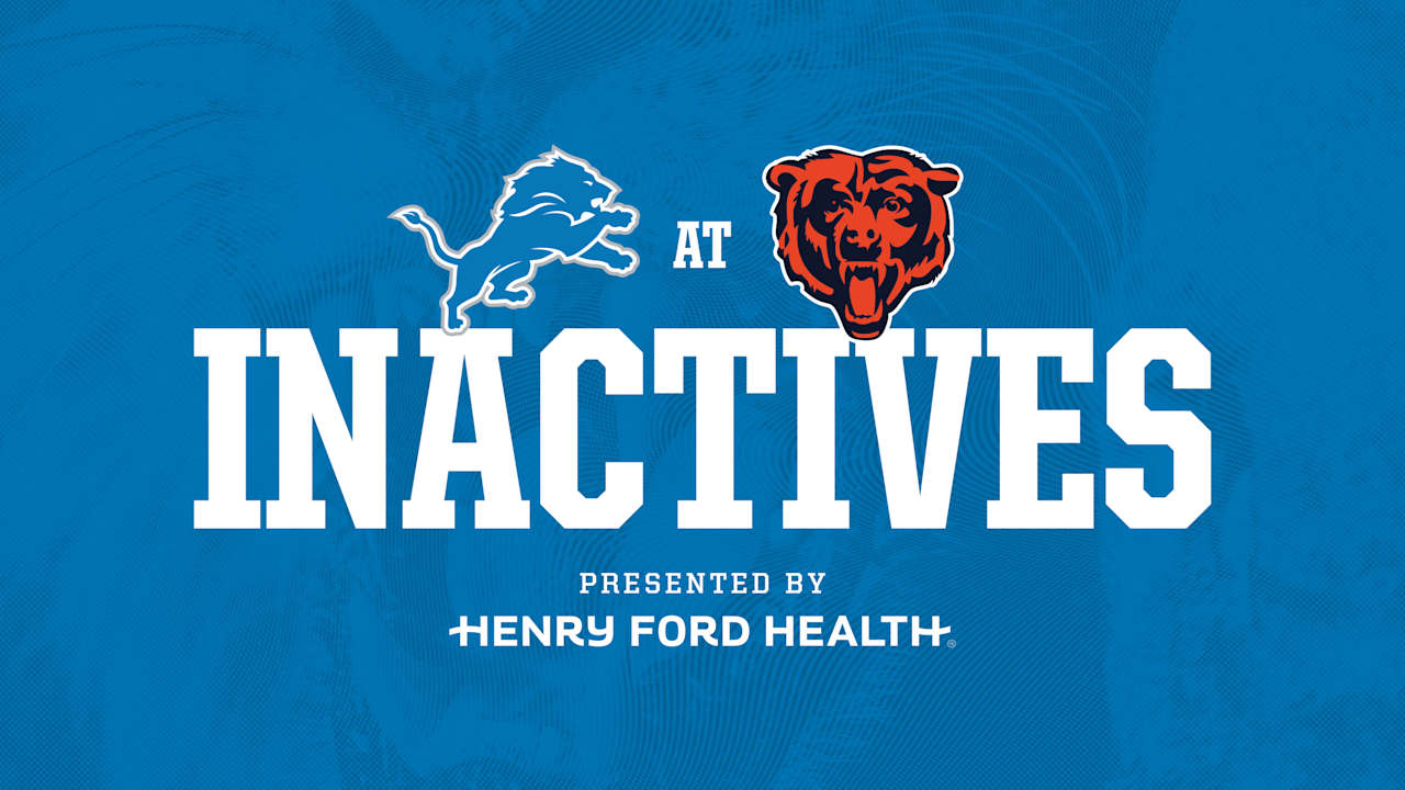 Detroit Lions vs. Chicago Bears