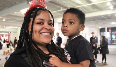 Philadelphia families ring in 2026 before bedtime