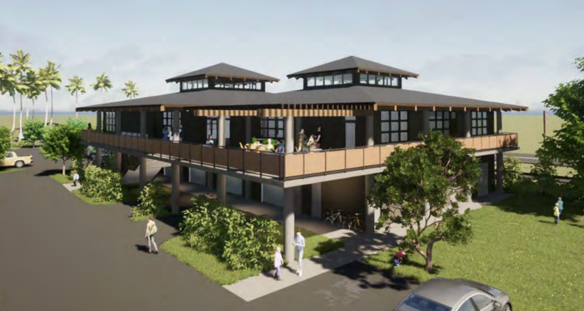 With rising seas, erosion threatening Pā‘ia Youth & Cultural Center, plans are underway to build new one : Maui Now