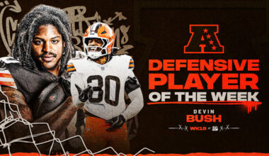 Devin Bush named AFC Defensive Player of the Week
