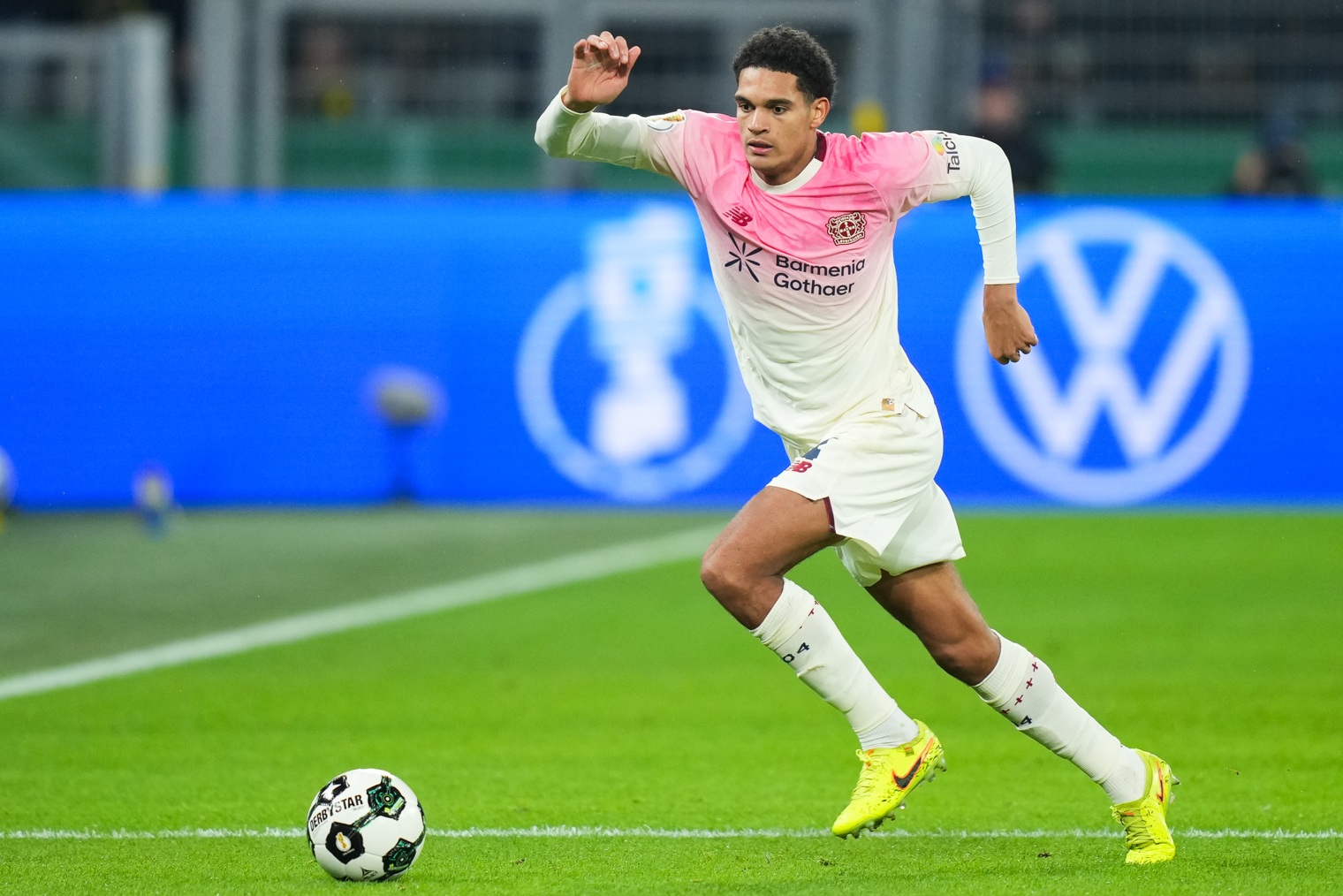 Jarell Quansah has enjoyed regular game-time at Bayer Leverkusen