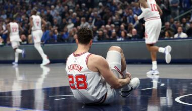 Rockets' Alperen Sengun exits loss with sprained right ankle