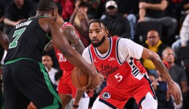 Sources: Clippers' Jones Jr. out with another MCL sprain