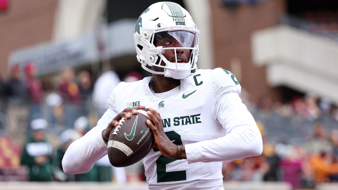 Sources: Former MSU QB Aidan Chiles commits to Northwestern