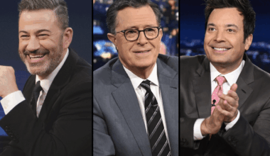 Jimmy Kimmel, Stephen Colbert, Jimmy Fallon