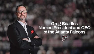 Greg Beadles named President and CEO of Atlanta Falcons