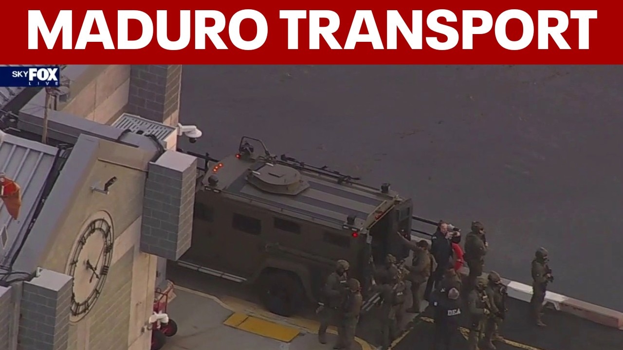 WATCH: Maduro transported from MDC to Lower Manhattan court