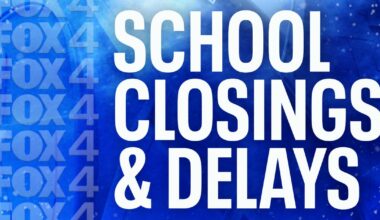 Dallas weather: North Texas schools closed on Monday