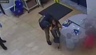 Video shows New York school monitor save choking first grader. It's his third cafeteria rescue.