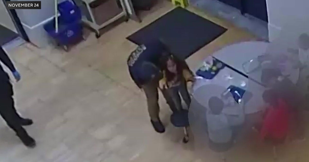 Video shows New York school monitor save choking first grader. It's his third cafeteria rescue.