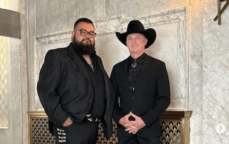 Burnt Bean Co.’s Ernest Servantes and David Kirkland attend the James Beard Award ceremony at the Lyric Opera of Chicago.