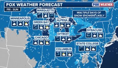 Bone-chilling temperatures and possible wintry mix to hit NYC