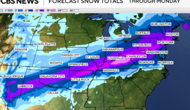 Latest snow storm forecast maps show fresh predictions for where winter weather will hit hardest