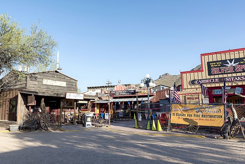 Frontier Town, Cave Creek, Arizona.