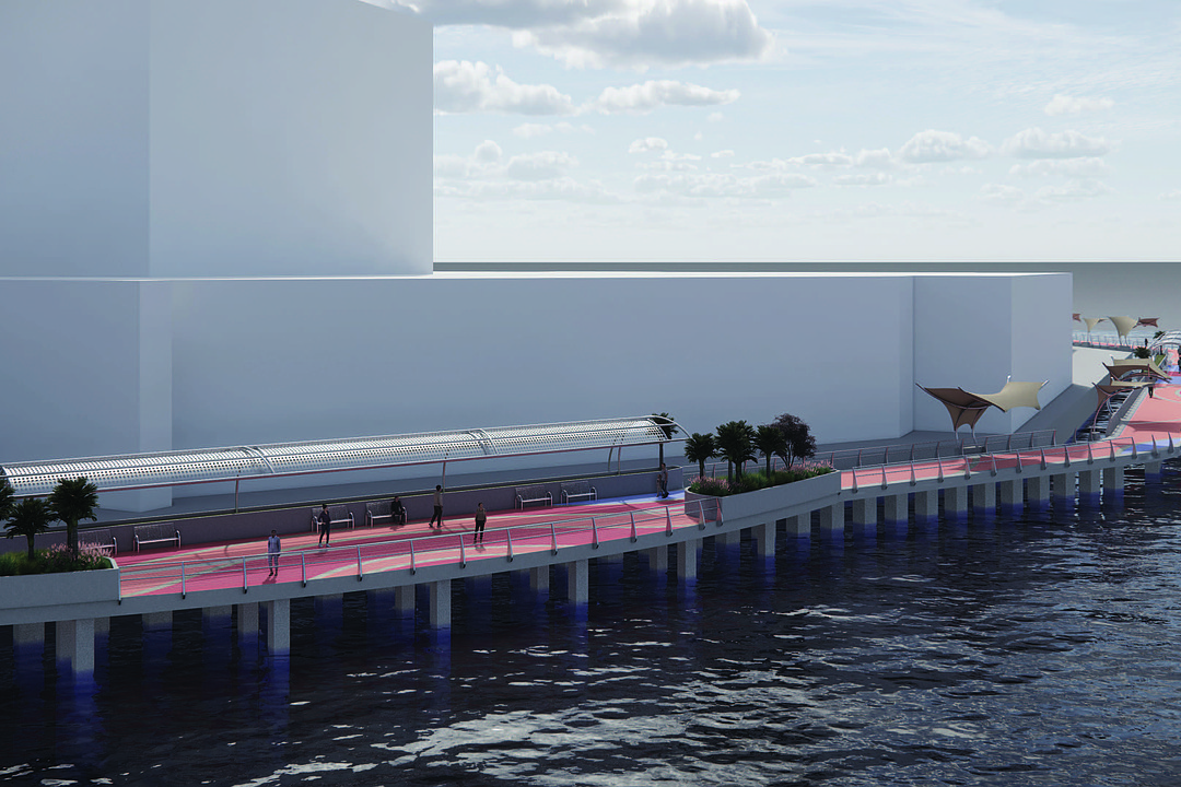 Southbank Riverwalk extension in permitting review