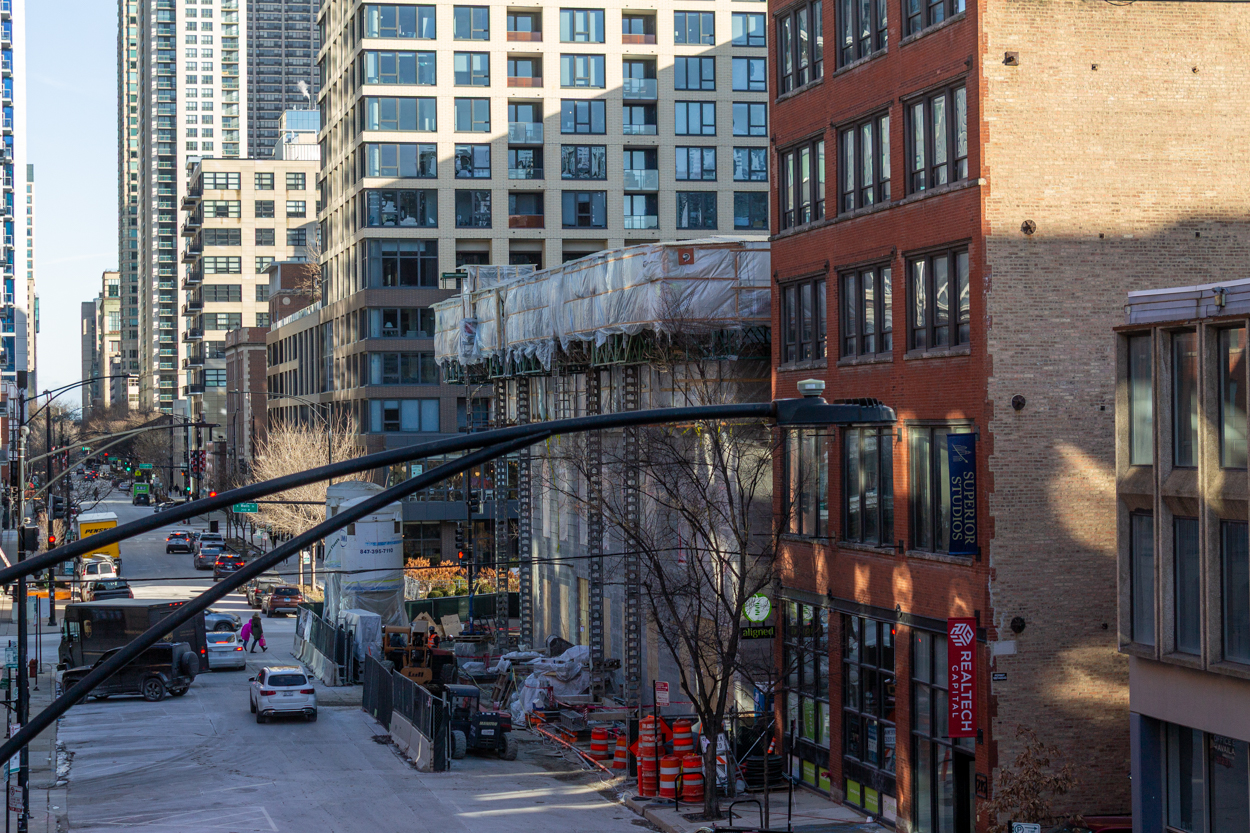 The Lake social club January 2026 construction progress