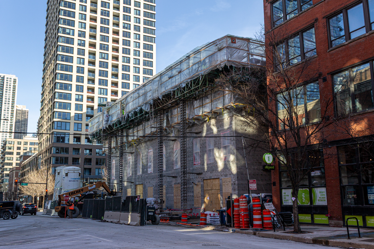 The Lake social club January 2026 construction progress