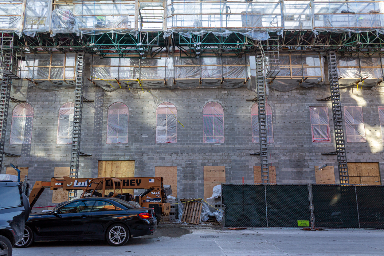 The Lake social club January 2026 construction progress