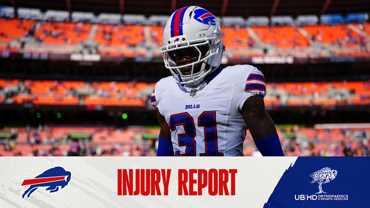 Buffalo Bills injury report vs. Jaguars