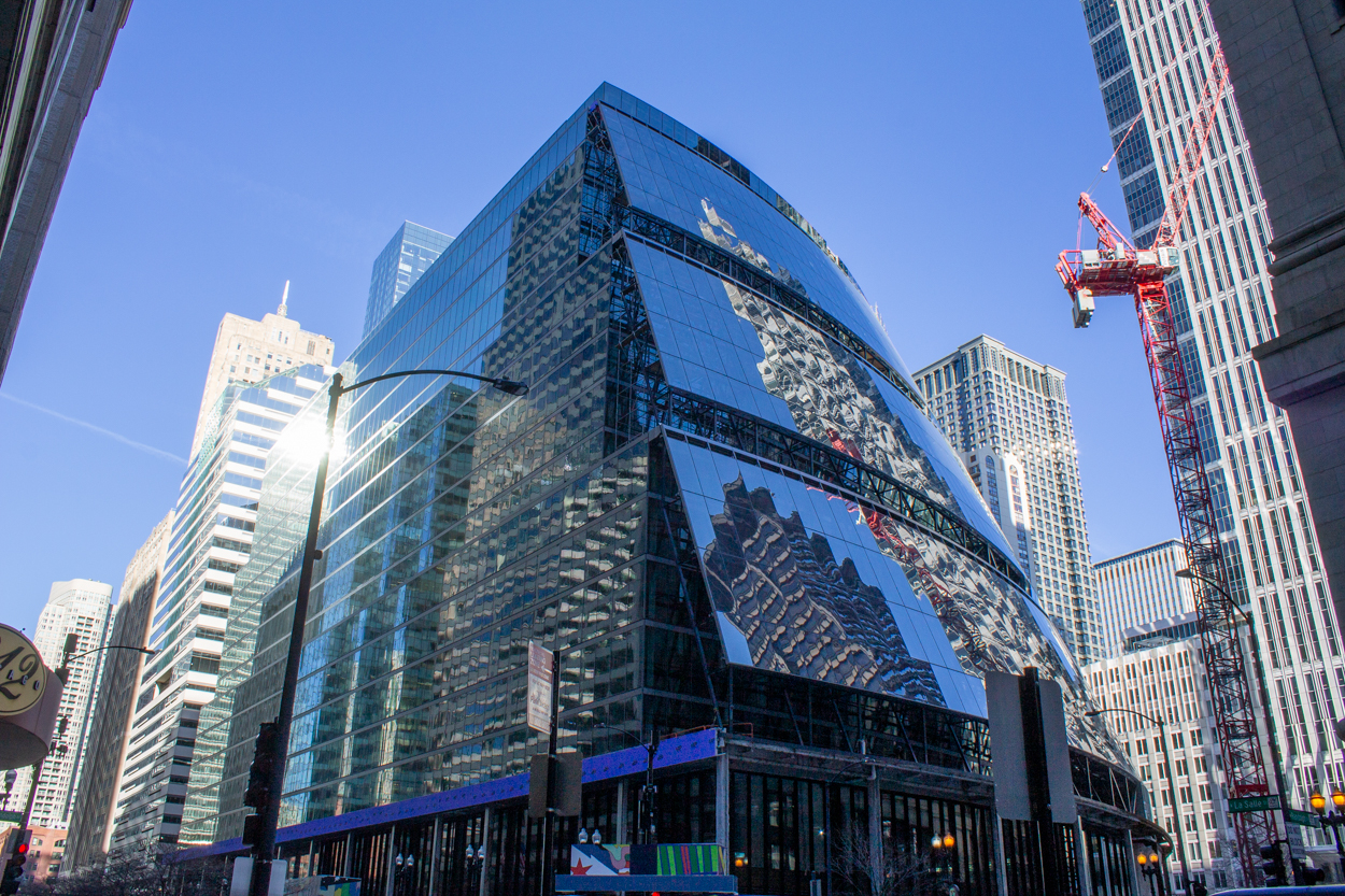 Thompson Center Google exterior renovation January 2026 update