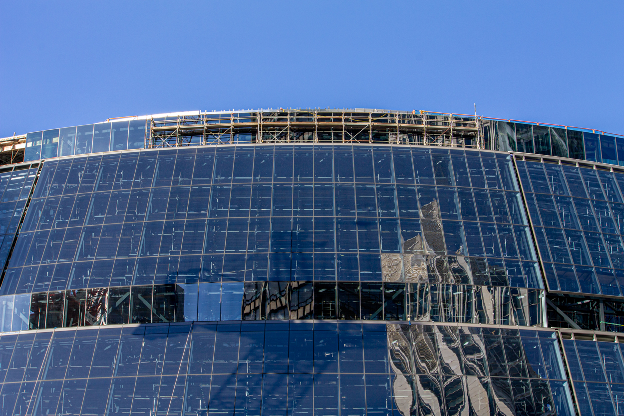 Thompson Center Google exterior renovation January 2026 update