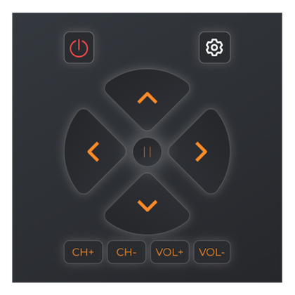 The app icon for the Universal TV Remote App-IR app.