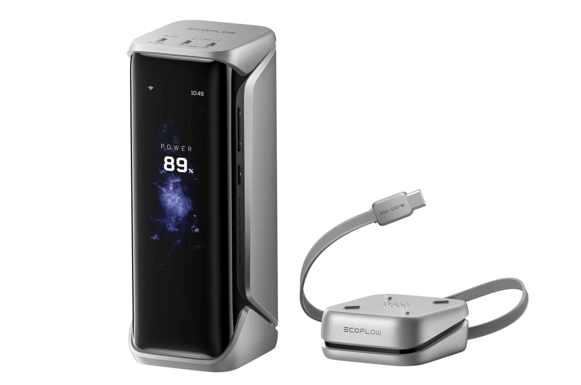 EcoFlow’s modular accessories are easy to lose and that big display sucks power, is difficult to navigate, and requires a screensaver.