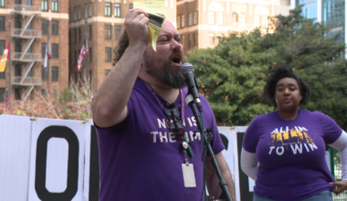 Organizer detained at ICE protest in downtown San Diego