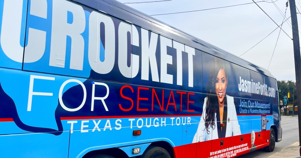 ‘We deserve better’: Jasmine Crockett brings Senate campaign to San Antonio