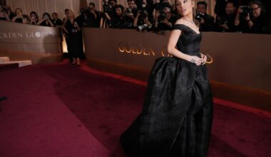 2026 Golden Globes Red Carpet : The Picture Show : NPR