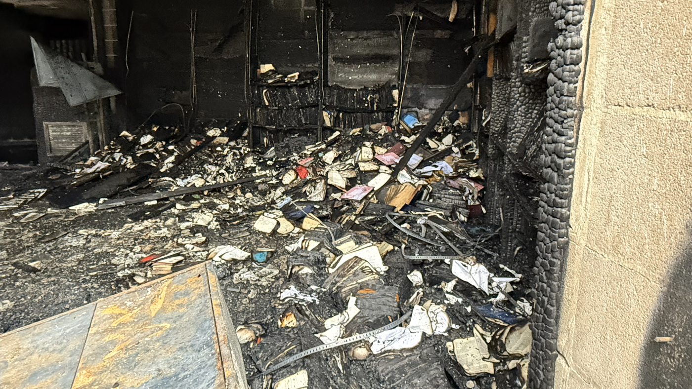 Arson engulfs Mississippi synagogue, a congregation once bombed by Ku Klux Klan : NPR