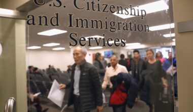 DHS pauses immigration applications for an additional 20 countries : NPR